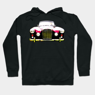 Alvis TD21 Series II 1960s classic car high contrast Hoodie